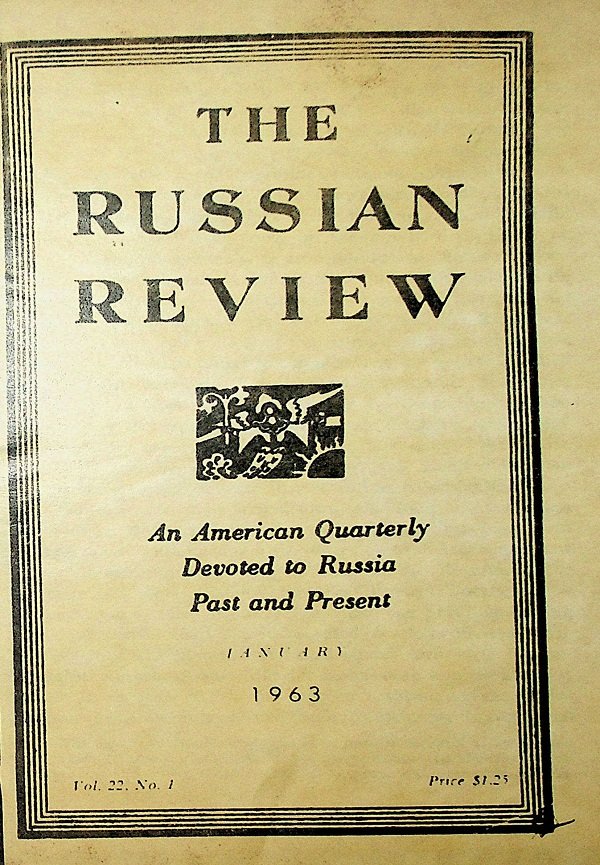 The Russian Review | Library of Turkistani